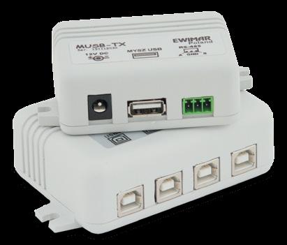 Przedłużacze myszy USB MUSB jest innowacyjnym rozwiązaniem, dedykowanym do zdalnego zarządzania komputerami, rejestratorami cyfrowymi DVR oraz innymi urządzeniami, za pomocą standardowej myszy USB.