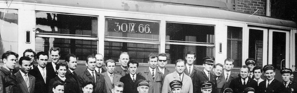 Ostatni tramwaj Trzydziestego września 1966 roku przez Wałbrzych