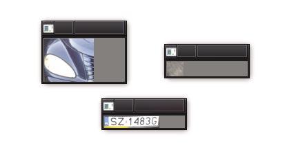 120 Michał BUGAŁA 2.1. Procedure 1 - Primary detection of potential licence plates The basic method of detecting potential license plates uses the technique of detecting contours and calculating image moments [5].