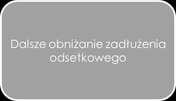 finansowej Kluczowe wyzwania Organiczny wzrost udziałów rynkowych