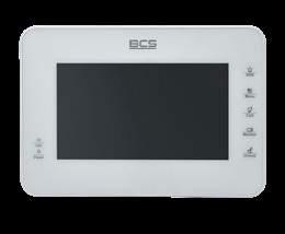 32GB), karta pamięci nie jest dostarczana z monitorem Funkcja Alarm umożliwiająca podłączenie 6 czujników NO/NC, podział na strefy, historia Możliwość wyświetlenia obrazu z kamer IP (BCS Line, Point