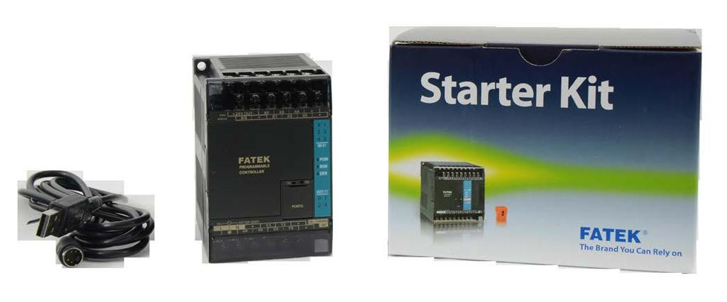 Seria FBs - zestawy startowe Fatek Starter Kit FBs Starter Kit to doskonały sposób na zapoznanie się z marką FATEK.