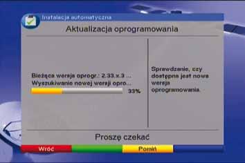 Instrukcja strojenia odbiornika cyfrowego Technisat Digit MF4K/ K3Xe następnie wybierz przeszukiwanie sieci