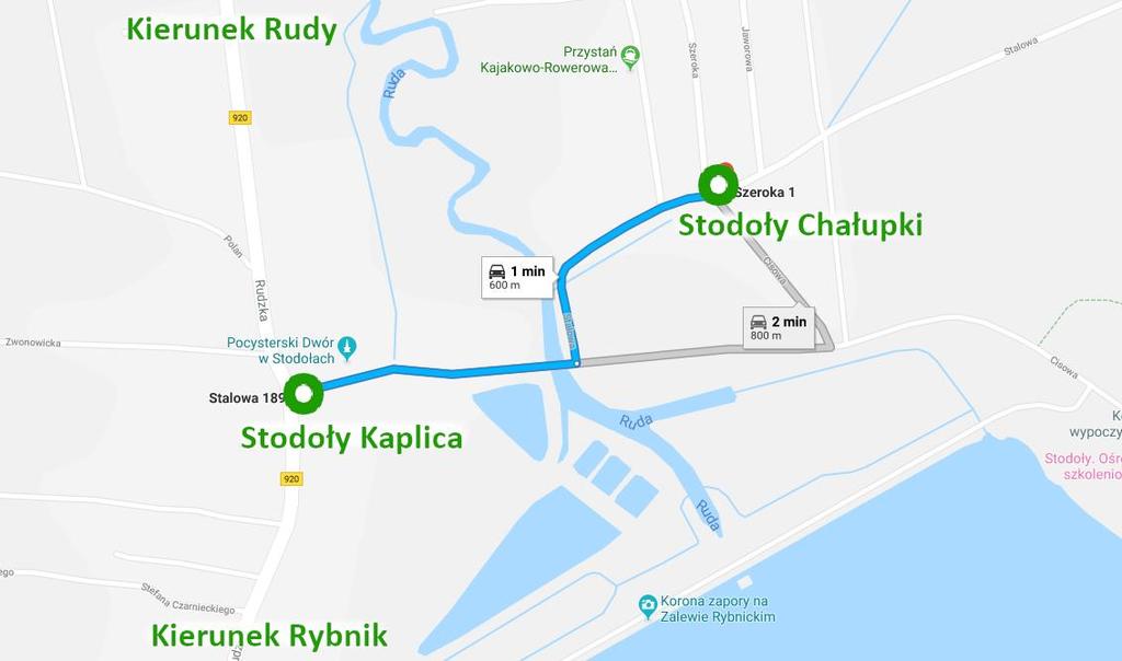 Nowe przystanki: Stodoły Chałupki i Stodoły Buglowiec Podczas prezentacji powyższego pomysłu część mieszkańców zaproponowała wydłużenie kursów jadących do Stodół w kierunku części dzielnicy zwaną