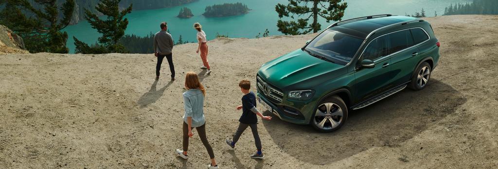 Nie ma nic cenniejszego od dobrego stylu. Mercedes GLS dominuje scenerię samą swoją obecnością.