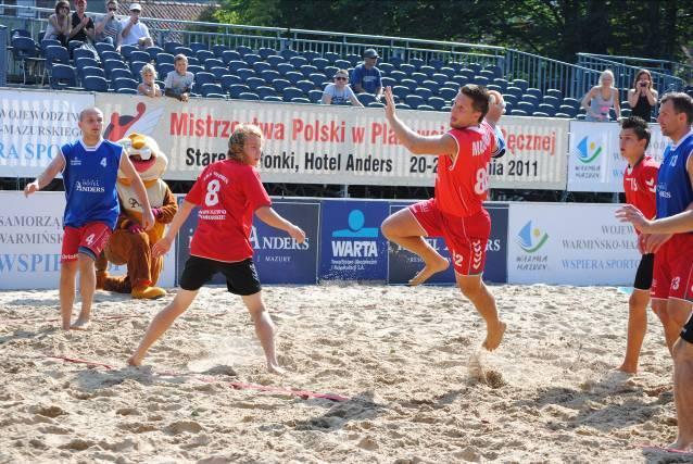 FINAŁ KLUBOWYCH MISTRZOSTW EUROPY W PLAŻOWEJ PIŁCE RĘCZNEJ W STARYCH JABŁONKACH Fot. arch. Hotel Anders W dniach 31. maja - 03.