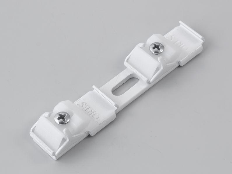 biały 10186-01-000 1 30 Ceiling Twin bracket Sart Klick white