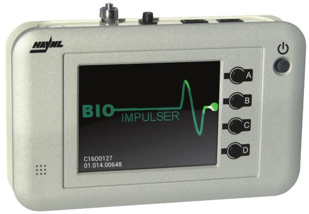 Bioimpulser HPS12 Bioimpulser HPS12 Urządzenie do profesjonalnego użytku, które może być użytkowane w warunkach domowych po odpowiednim zaprogramowaniu.