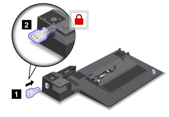 7 Gniazdo zasilające: Służy do podłączenia zasilacza. Informacja: W przypadku stacji dokującej ThinkPad Mini Dock Plus Series 3 (170 W) i ThinkPad Mini Dock Plus Series 3 with USB 3.