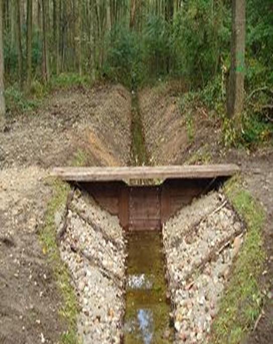 Wykorzystanie naturalnej retencji na małych, lokalnych ciekach i rowach, szczególnie tych posiadających