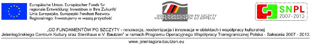 Znak sprawy: JCK/ZP/18/2010 1. Zamawiający: OGŁOSZENIE O ZAMÓWIENIU Jeleniogórskie Centrum Kultury w Jeleniej Górze 58-500 Jelenia Góra ul. 1 Maja 60 2.