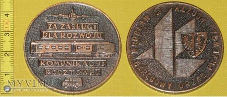 Medal kolejowy - przewozowy Poczty Polskiej Medal kolejowy - przewozowy Poczty Polskiej