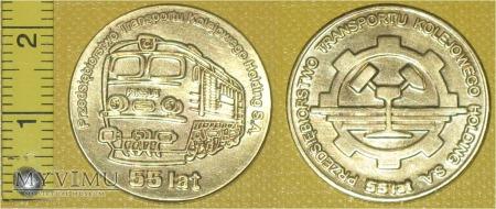 Medal kolejowy - przewozowy PTK Holding S.A.