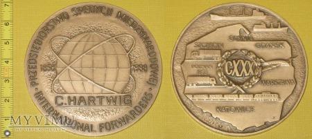 Medal kolejowy - przewozowy C. Hartwig Medal kolejowy - przewozowy C.