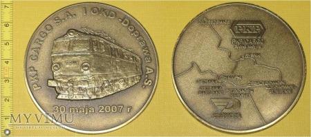 Medal kolejowy - przewozowy PKP CARGO S.A. Medal kolejowy - przewozowy PKP CARGO S.A. Nie określono PKP CARGO S.A. I OKD Doprawa A.S. 30 maja 2007 r.