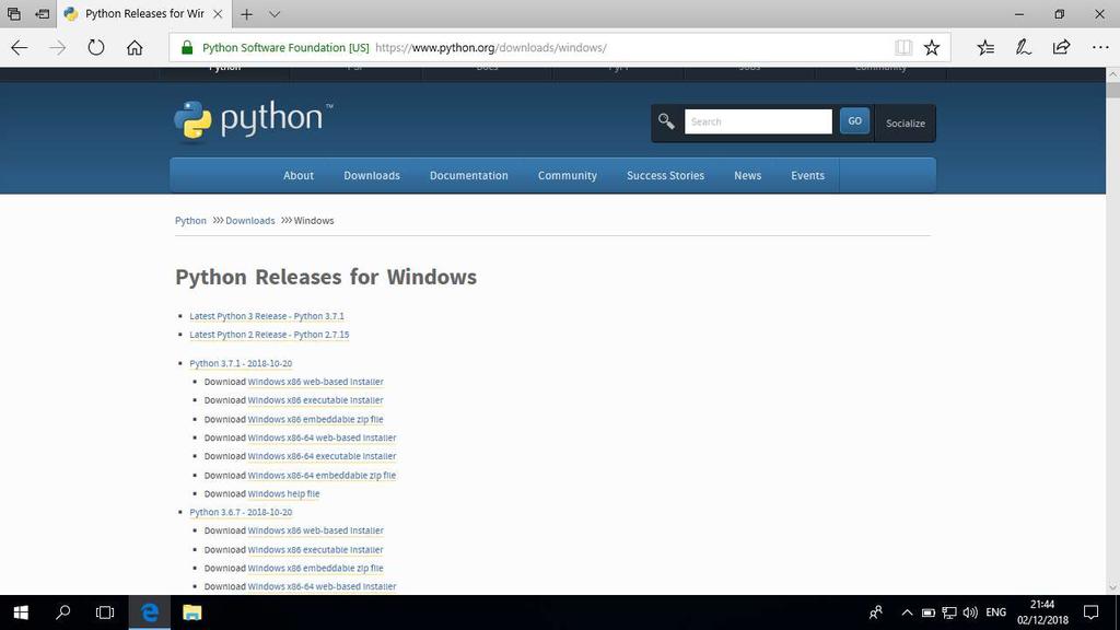 Python 3 1. Uruchom przeglądarkę internetową 2.