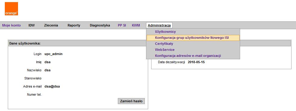 Widoczność instancji procesów Logika ekranu statusu zamówień w POKO 1.