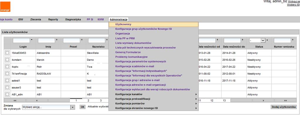 Po wybraniu komendy zostanie wyświetlony formularz umożliwiający wprowadzenie szczegółowych