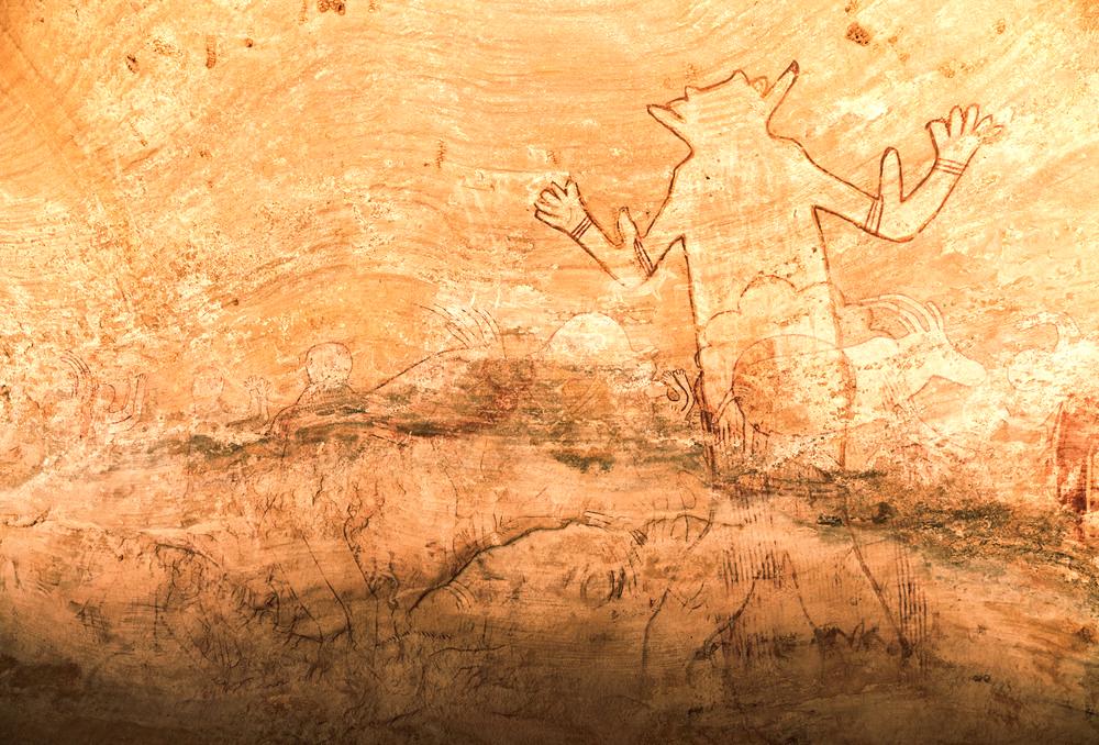 Najstarszy komiks świata Ponad 15 000 naskalnych rysunków i rytów. Najstarsze datowane są na ok. 8 tysięcy lat p.n.e. Rysunki ilustrują tysiące lat życia Sahary.