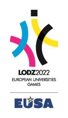 EUSA GAMES 2022 Dzięki staraniom Politechniki Łódzkiej i władz miasta, Łódź będzie w 2022 r. gospodarzem EUSA Games.
