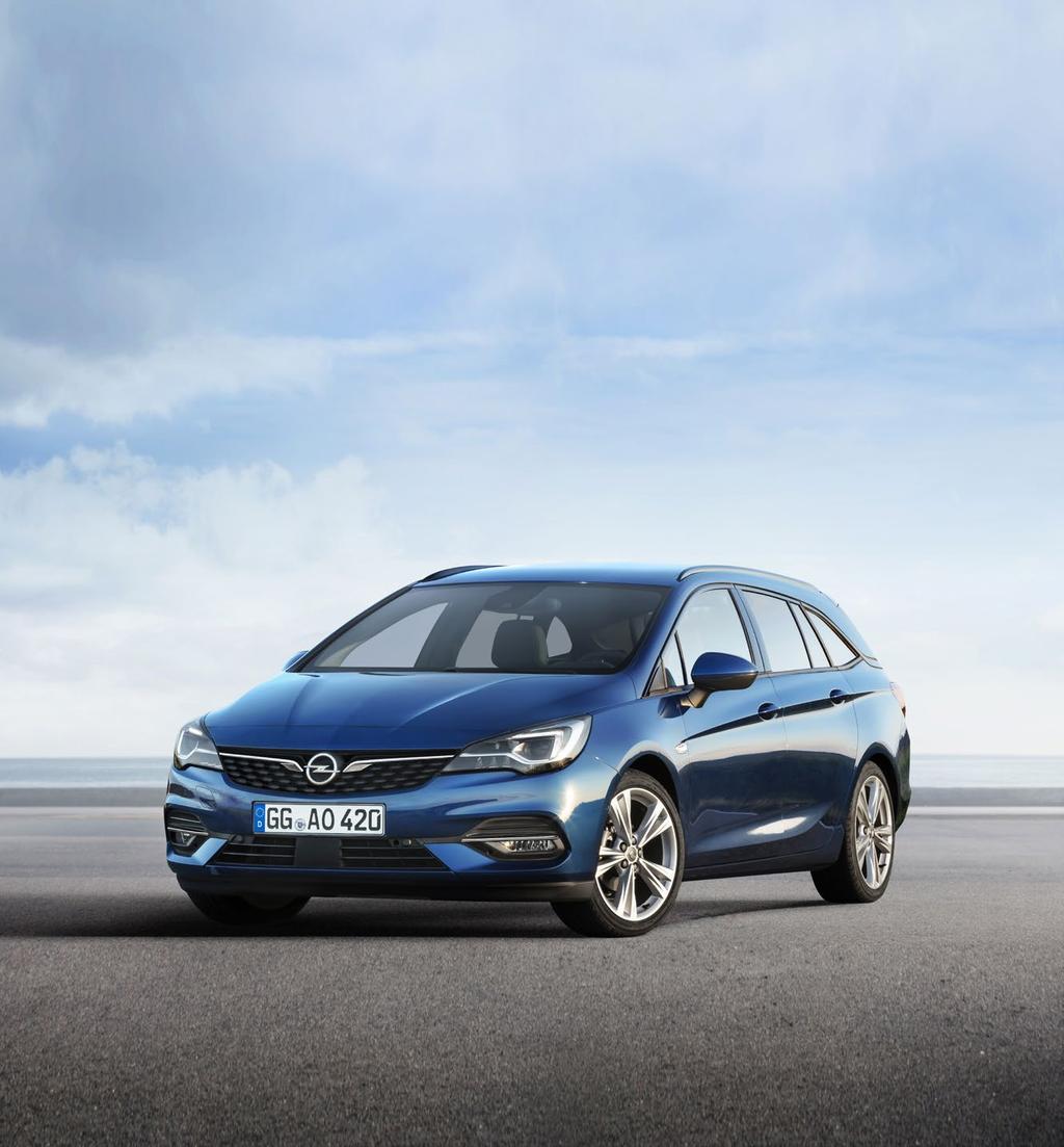 CENNIK Rok produkcji 2019 / Rok modelowy 2020 NOWY OPEL ASTRA SPORTS TOURER. Dokładny opis całej oferty dostępny jest u Dealerów marki Opel.