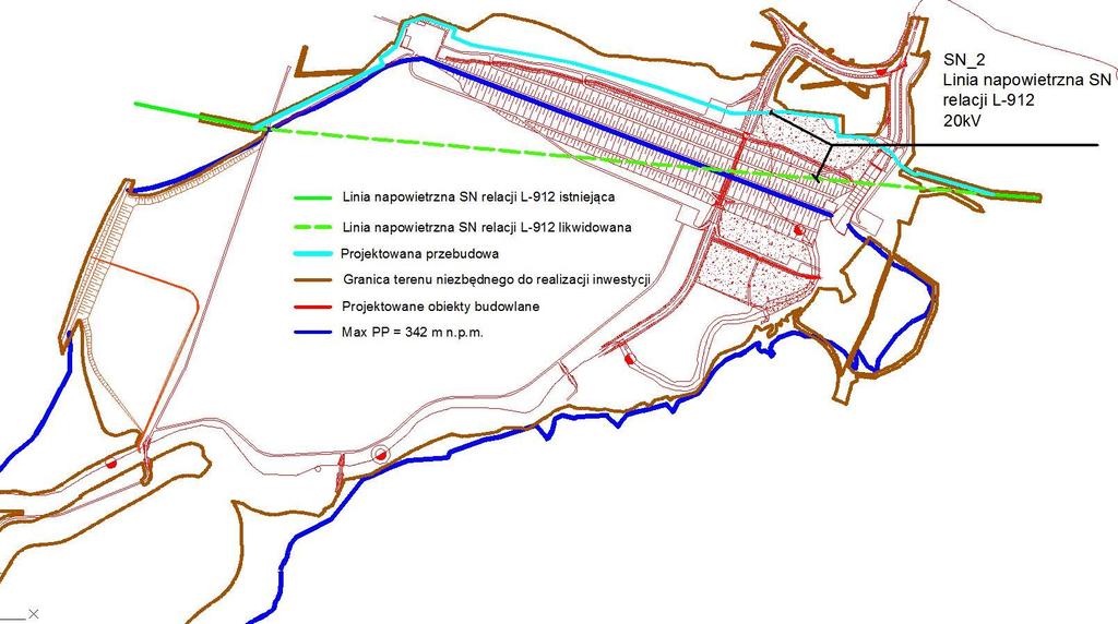 W toku prac budowlanych mogą zostać ujawnione dodatkowe elementy infrastruktury technicznej.