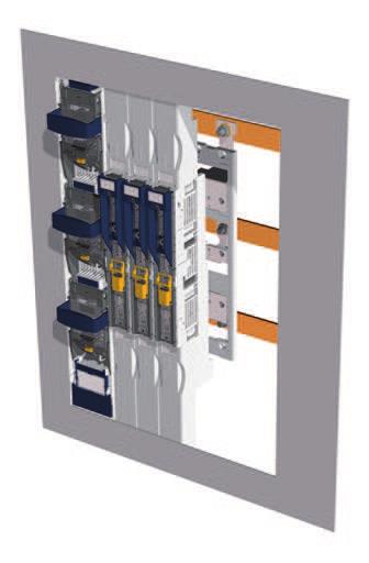 NH-00 NH-1//3 Combination of NH-00 & NH-1//3 fuse switches Kombinacja rozłączników