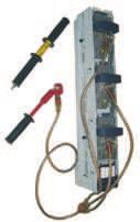 Top / Bottom card holders Górna / dolna tabliczka opisowa Fuse protected auxiliary supply (up to 160A fuses) used to provide