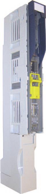 NH-00 100 mm 3 Pole vertical design fuse switches, 100 mm busbar spacing rozłączniki bezpiecznikowe listwowe, na rozstaw mostu szynowego 100 mm (BTVC/BTVC-DT) 453 Type / Typ A 160 Range /