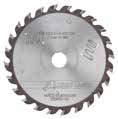 CirCular saw blades Wood cutting blades Luna. Circular saw blade with tungsten carbide teeth for cutting and shearing all types of wood material and sawing through different forms of board material.