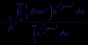 2β = k BT 2 Średna wartość całkowtej energ klasycznego jednowymarowego oscylatora harmoncznego