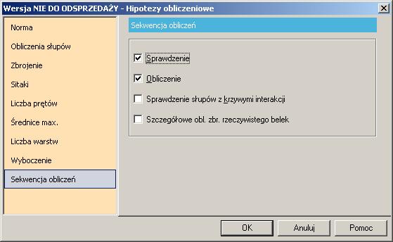 Jeżeli opcja ta jest odznaczona, konstrukcja nie ma narzuconej globalnej sztywności stąd długości elementów są wyznaczane w oparciu o lokalne parametry każdego elementu.