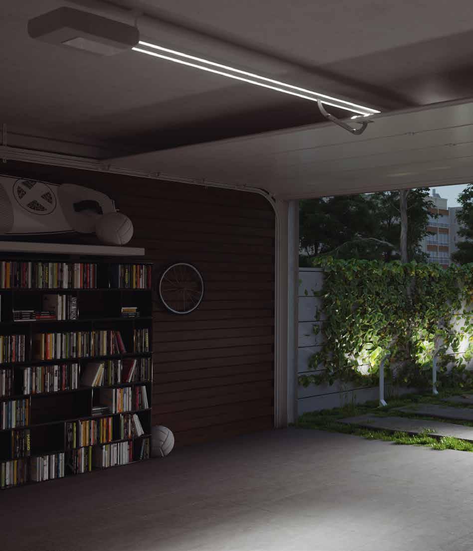 W otoczeniu światła. Dosłownie. To efekt poszukiwań koncepcji połączenia napędu do bram garażowych oraz LED-owej lampy, której zadaniem będzie oświetlenie całego garażu.