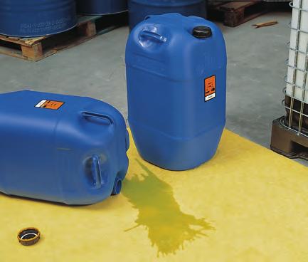 emulsje olejowo-wodne i inne ciecze wodniste, jak również nieagresywne kwasy i ługi.