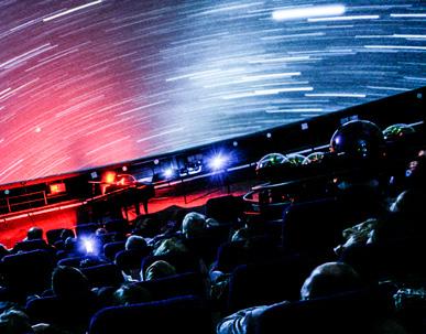 Filmy Pokazy laserowe i muzyczne Nowoczesne technologie multimedialne, w które wyposażone jest planetarium, pozwalają kreować niezwykłe widowiska.