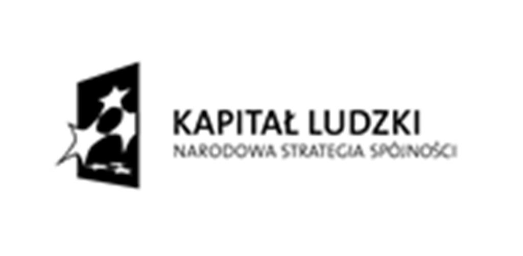 Druk Biuletynu współfinansowany przez Unię Europejską w ramach Europejskiego Funduszu Społecznego DA.