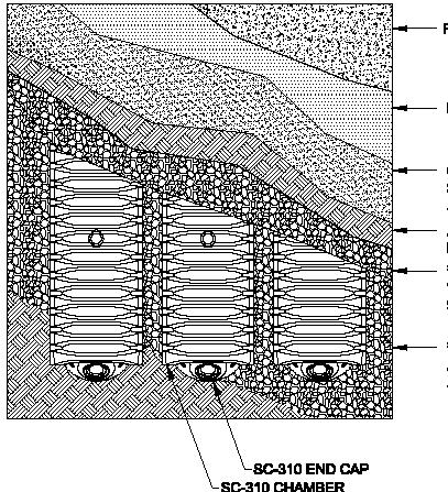 8. RYSUNKI SZCZEGÓŁOWE Poniżej przedstawione są przykłady niektórych rysunków technicznych. Rysunki wykonane w formacie AutoCad, są dostępne na stronie internetowej www.komory-drenazowe.