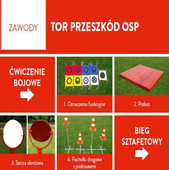 sztafetowa, płotek lekkoatletyczny, tyczki, równoważnia,