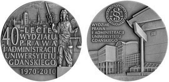 Emisja: 2010 40-lecie Wydziału Prawa i