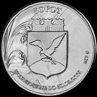 Emisja:  40 Guldenów Sopockich Sopot, 50 lat polskiego