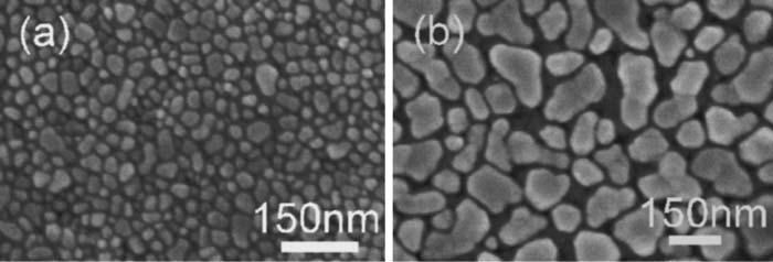 40-150 nm (# 1- # 4) 20-40 nm (# 1 7