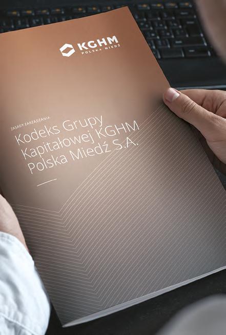 Zasady zarządzania 3.9 Kodeks Grupy W celu zapewnienia optymalnego modelu zarządzania i nadzoru nad procesami biznesowymi realizowanymi w ramach Grupy Kapitałowej KGHM Polska Miedź S.A.