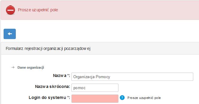 Aby wysłać formularz należy dodatkowo przepisać kod widoczny na obrazku. W przypadku gdy kod jest nieczytelny można zmienić obrazek klikając w ikonę.