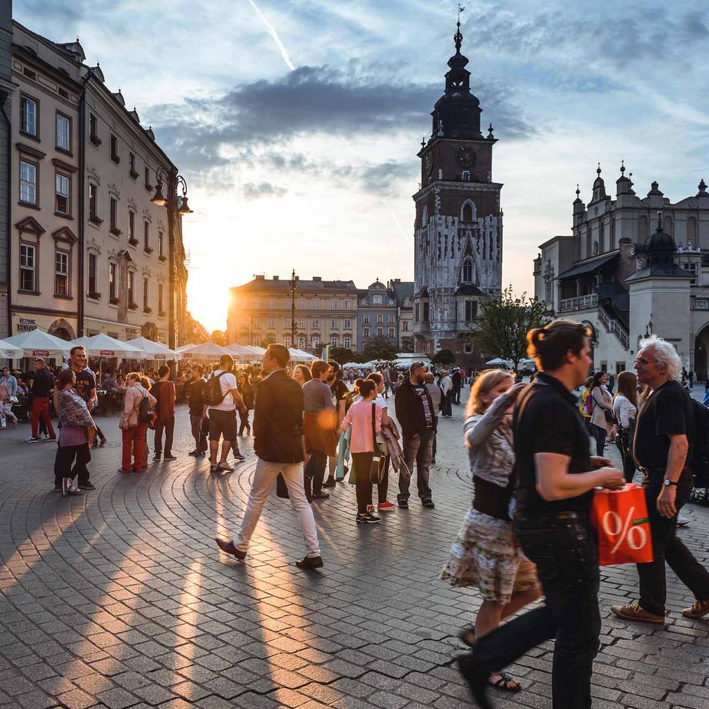 Jesteśmy w samym centrum Krakowa!