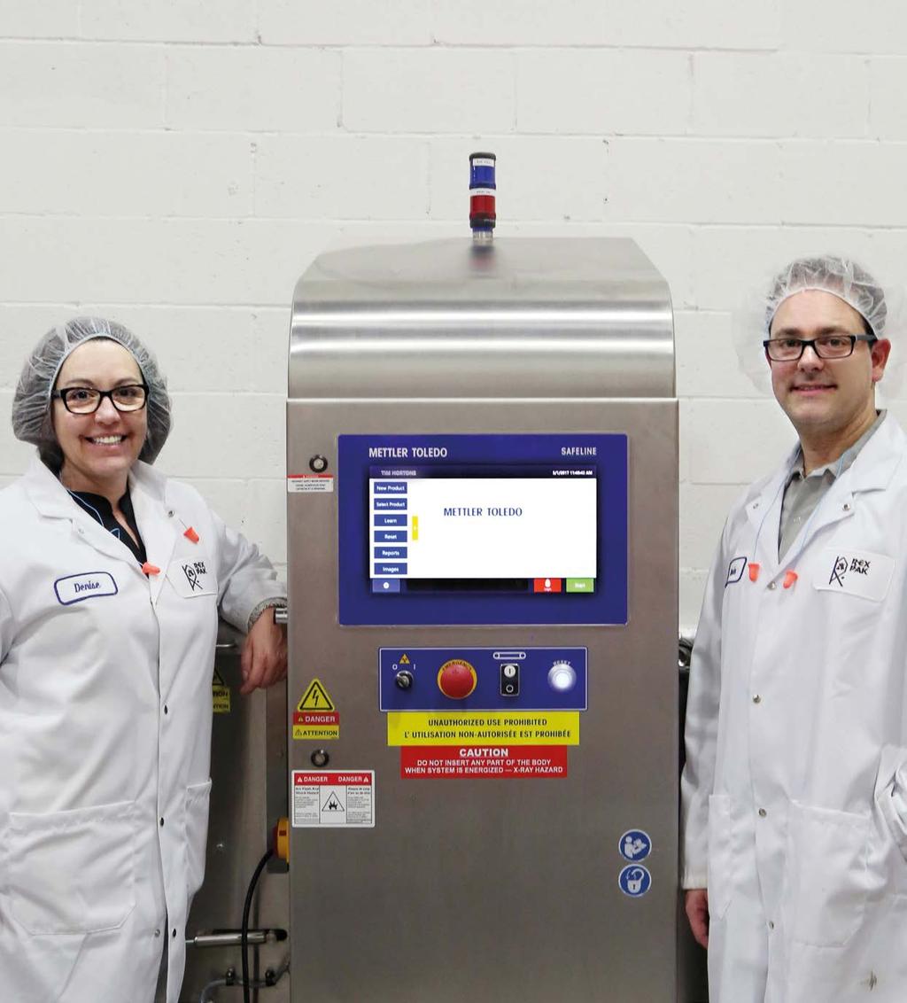 Kontrola rentgenowska Bezpieczna żywność wysokiej jakości gwarancją zadowolenia klienta Czołowy kanadyjski producent pakujący suche produkty spożywcze i wytwarzający ich mieszanki wyjaśnia, jak