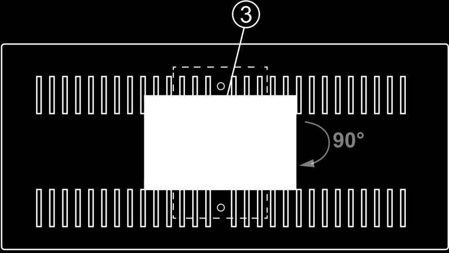 Rys.2b. Widok switch'a - tył. Tabela 1. (patrz rys.2 ) Element nr (Rys.