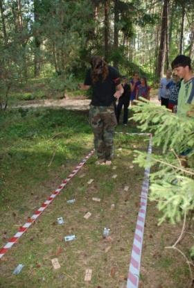 Labirynt Minosa - Projekt ten wprowadza uczestników w nowe, nieznane środowisko poprzez pozbawienie ich jednego ze zmysłów - wzroku.