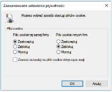 KONFIGURACJA W związku z brakiem wsparcia ze strony firmy Microsoft dla systemu Windows XP nie jest zalecane korzystanie z usług banku za pośrednictwem tego systemu.