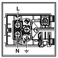 Pod àczenie do instalacji elektrycznej Piekarniki wyposa one w kabel zasilajàcy trój y owy sà przystosowane do pracy przy pràdzie o przemiennym napi ciu i cz stotliwoêci zasilania podanej na
