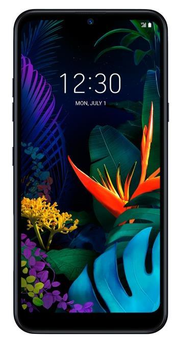 LG K50 Specyfikacja: Wyświetlacz - 6.26 ; 720 x 1520 pix; 269 PPI; System operacyjny - Android 9.0 Pie; Aparat główny - 13 Mpix + 2 Mpix; Kamera przednia - 13 Mpix; Procesor - ośmiordzeniowy 4 x 2.